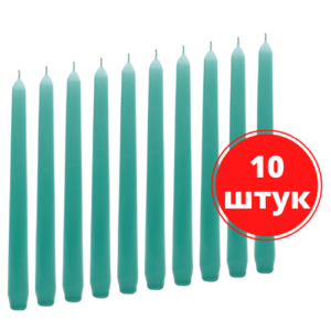Свеча античная бирюза