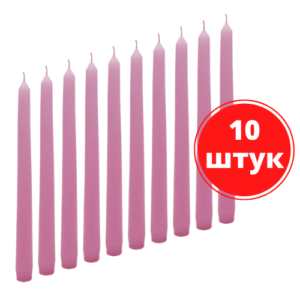 Свеча античная розовая